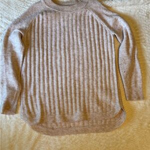 RD Style Cream Crew Neck Sweater